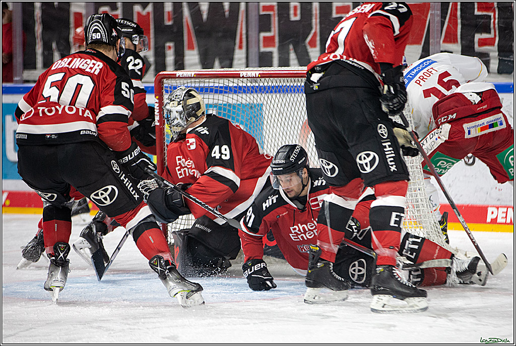 PENNY DEL; Koelner Haie- Duesseldorfer EG; Koeln, 16.01.2022